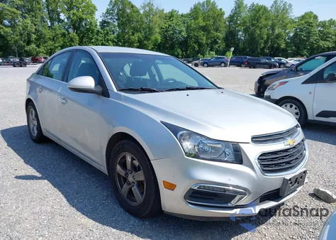 2015 Chevrolet Cruze 1Lt Auto z USA, uszkodzony, nr VIN 1G1PC5SB0F7120312